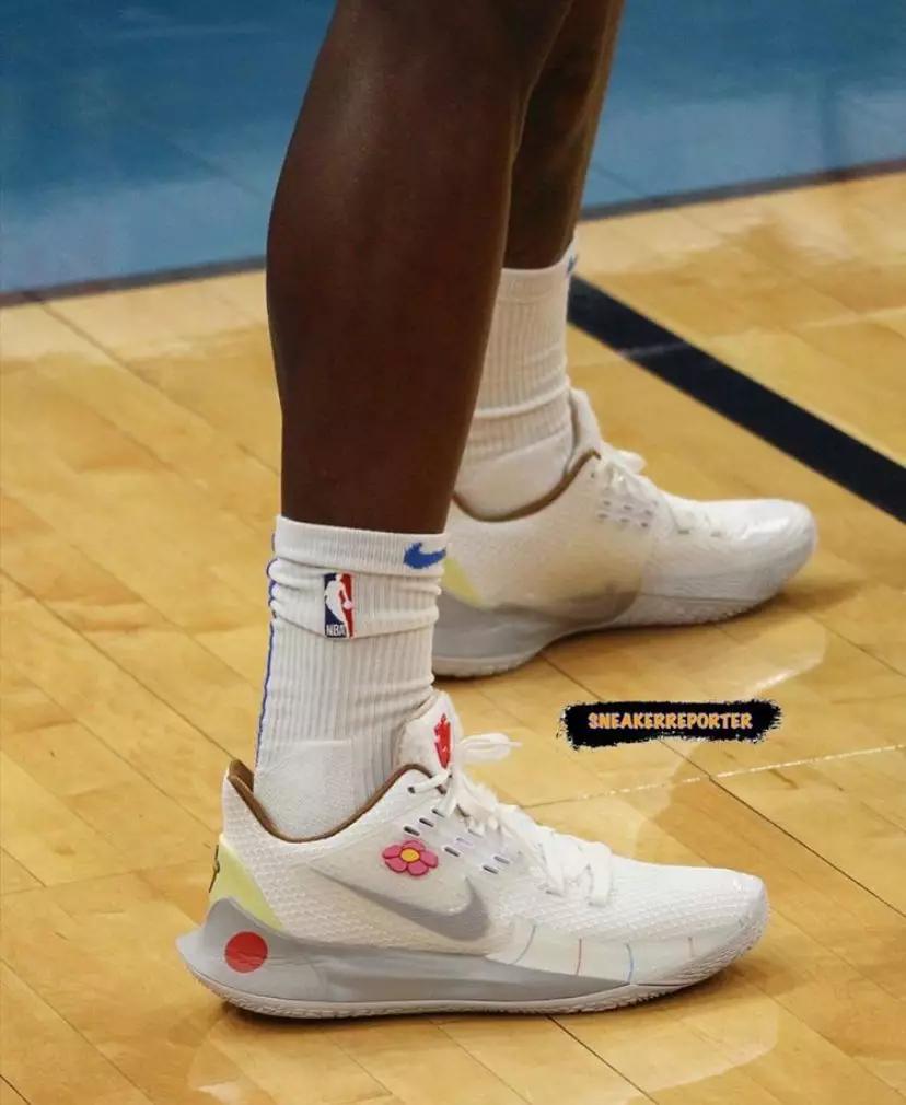 nba杰伦布朗上脚球鞋,nba球星上脚布朗尼1代