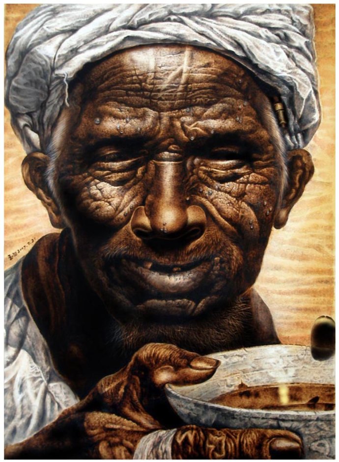 田玉田烙画动物作品欣赏,田玉田烙画多少钱