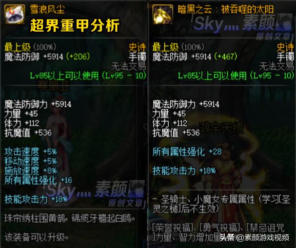 dnf超界普雷装备升级成什么,dnf超界重甲红眼普雷装备选择