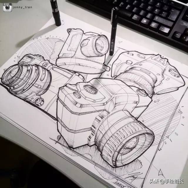 顶尖设计师手稿,产品设计手绘从入门到精通