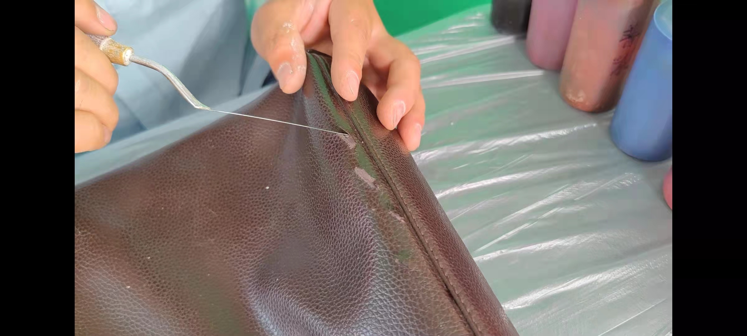 皮具修复入门,自己在家清洗皮具