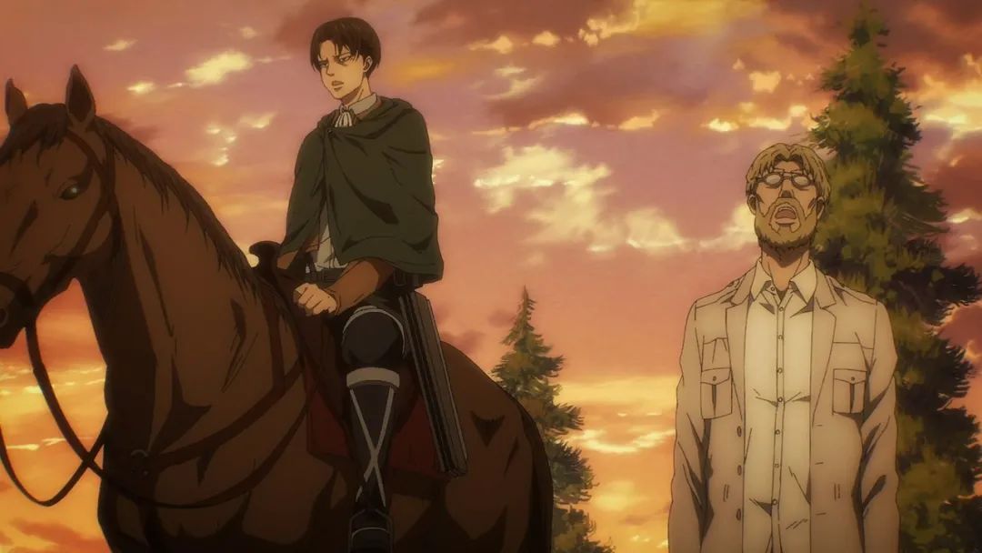 三笠艾伦和阿明,三笠第一次看见艾伦变巨人