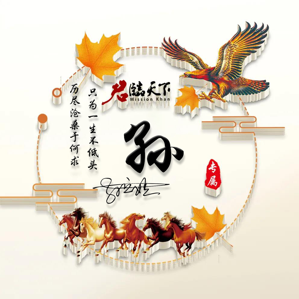 最好看最新版的带姓氏微信头像,既好看又漂亮的微信姓氏头像图文