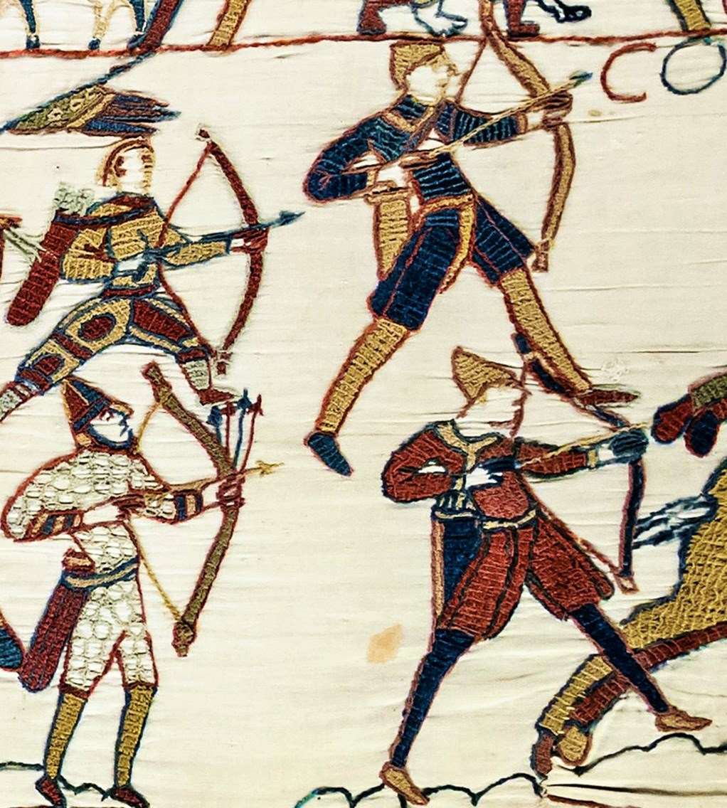 中世纪的挂毯,中世纪士兵装备穿戴过程