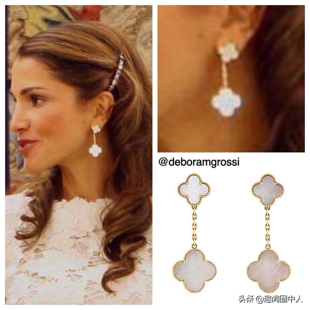 明星戴梵克雅宝四叶草,梵克雅宝四叶草博主