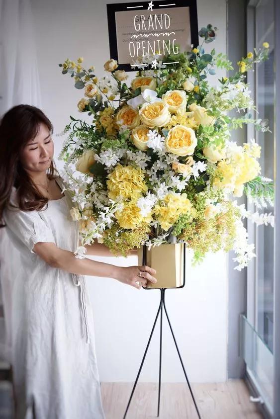 开业花篮数量和寓意,开业花篮是对开业最起码的尊重