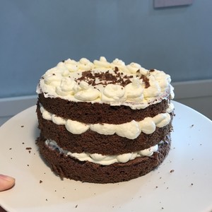 方形巧克力淋面水果生日蛋糕图片,六寸巧克力生日蛋糕做法家庭版