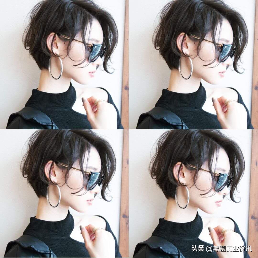 短发尴尬期发尾总往外翘拉直,短发留长尴尬期扎发