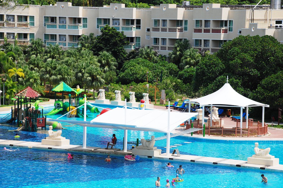 三亚酒店推荐评价,三亚凯莱仙人掌度假酒店平面图