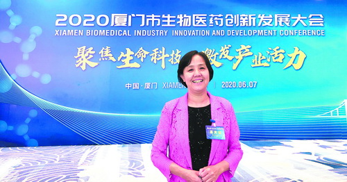 海洋炼“糖”护肝获批上市蓝湾助力生物医药创新发展——专访厦门蓝湾科技董事长林秀芬