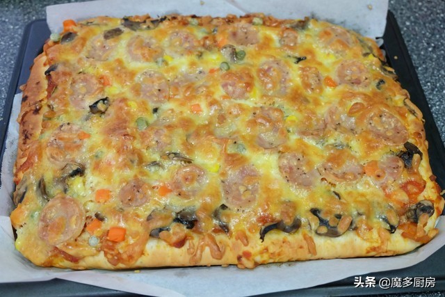 自制披萨的超简单做法,自制披萨最简单的方法
