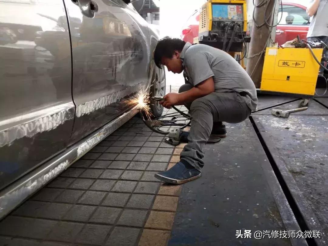 汽修工,烈焰下的汉子!