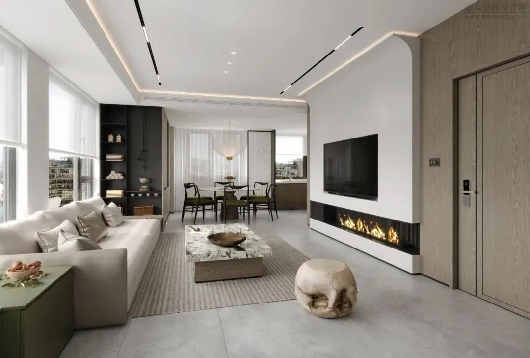 众典空间丨悦青蓝·锦轩89㎡私宅