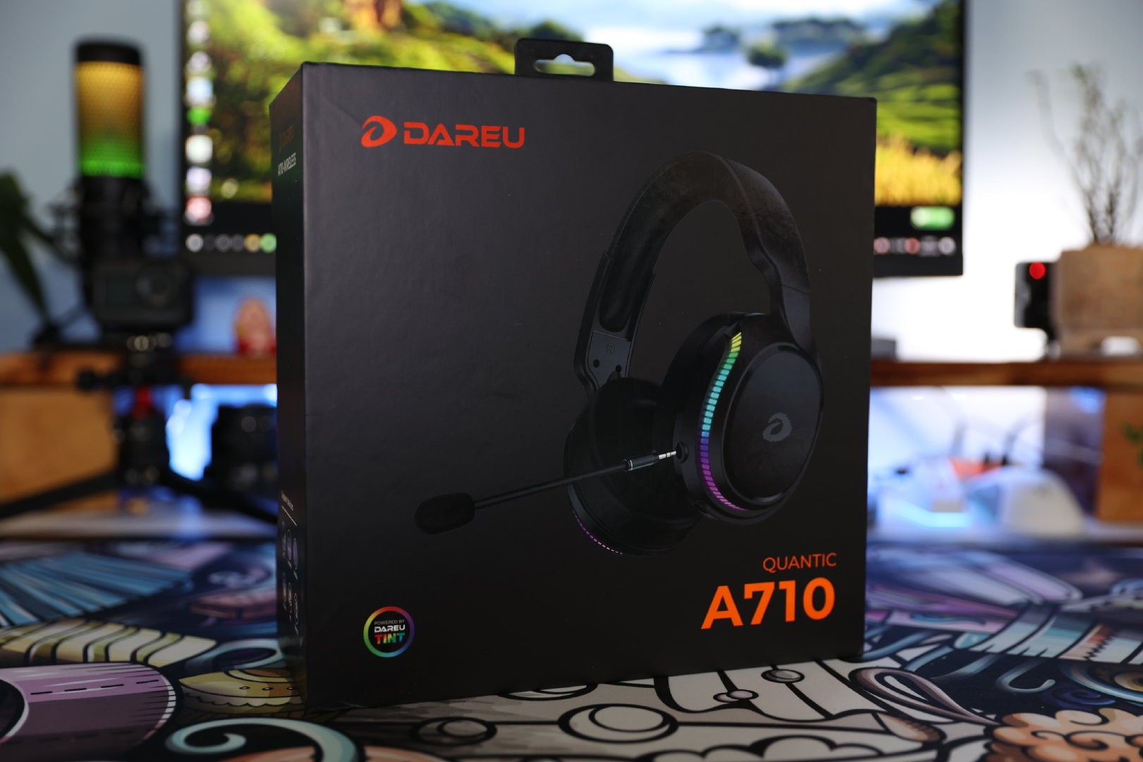 达尔优a710耳机需要驱动吗,达尔优a710耳机红色灯