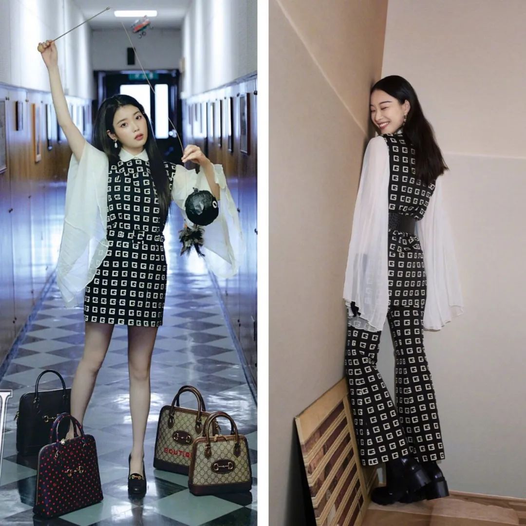 中韩女星撞衫只有林允儿能赢,中韩顶级仙女刘亦菲和孙艺珍撞衫