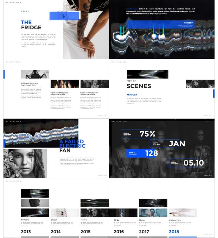 400套精简室内设计ppt,高大上的ppt设计图