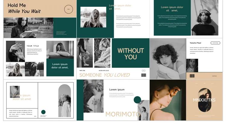 400套精简室内设计ppt,高大上的ppt设计图