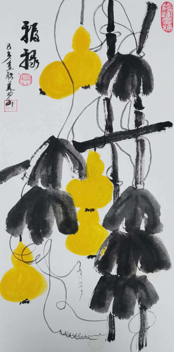 画家洪美劝——墨韵悠然笔墨丹青