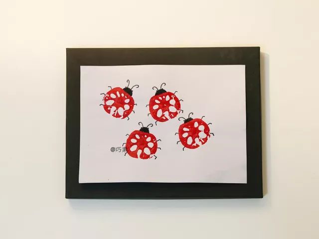 印染手工制作,印染拓印画