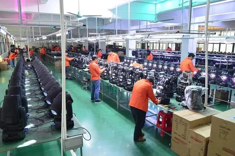 800瓦led切割灯,奥美迪灯光展视频