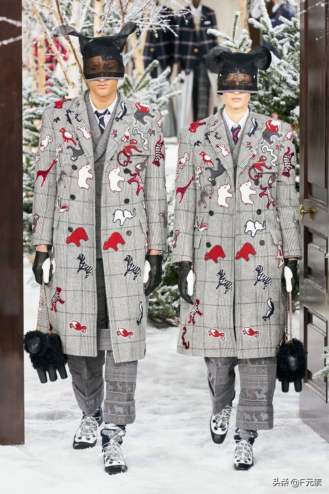 thombrowne动物园卫衣,thombrowne