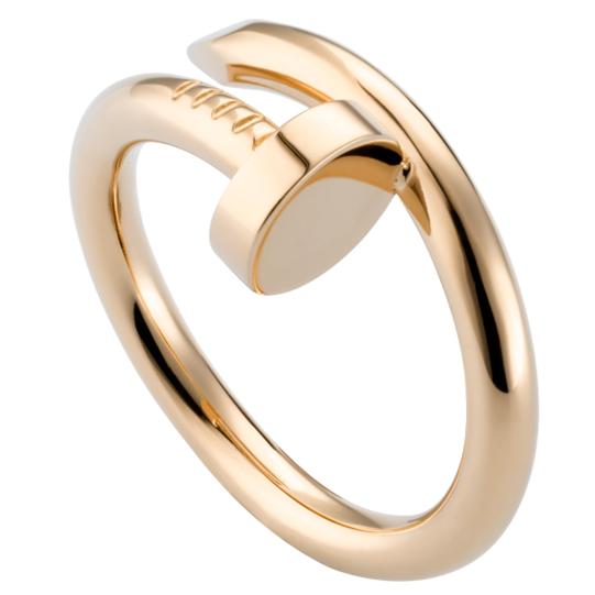 卡地亚钉子戒指是开口的吗,卡地亚不带钻钉子戒指价格