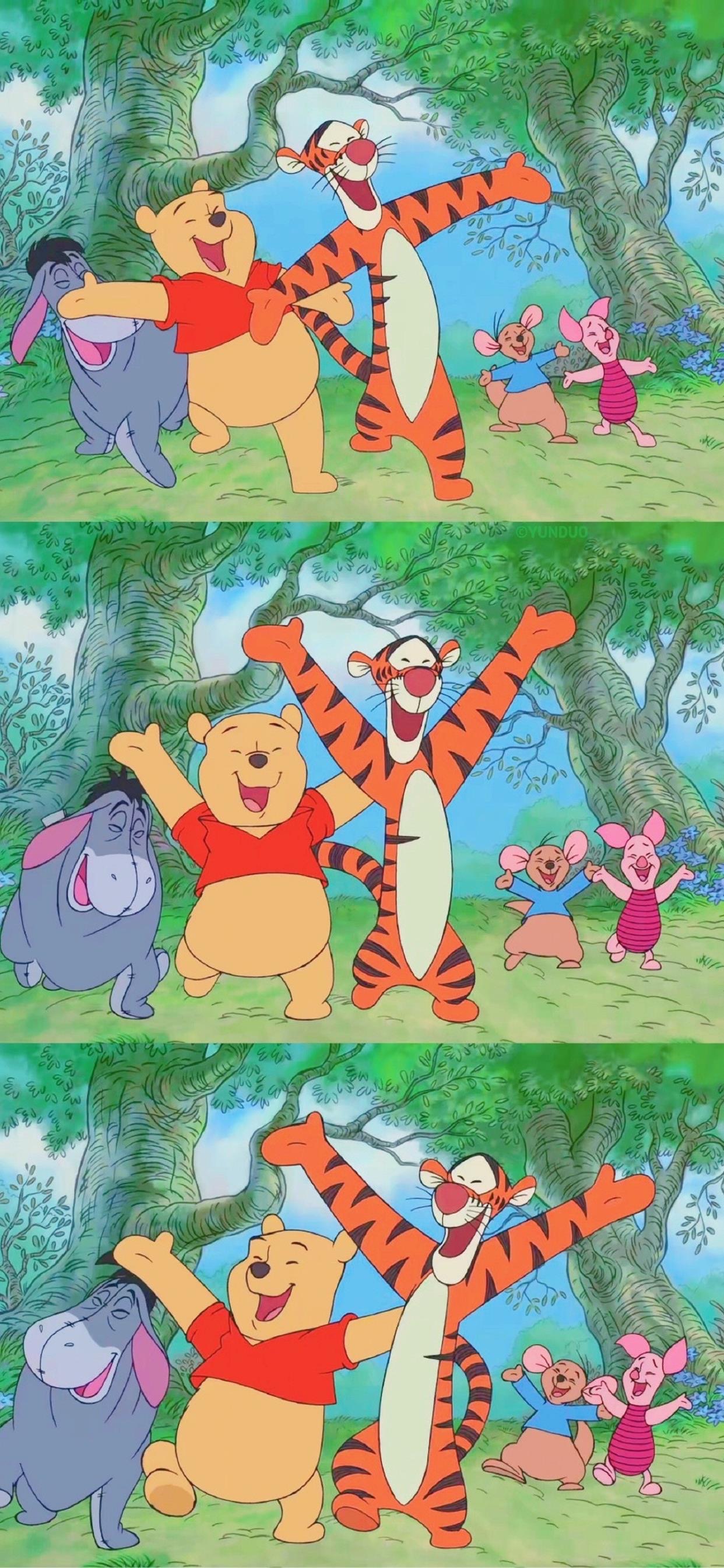 【全面屏壁纸】小熊维尼（第129期）