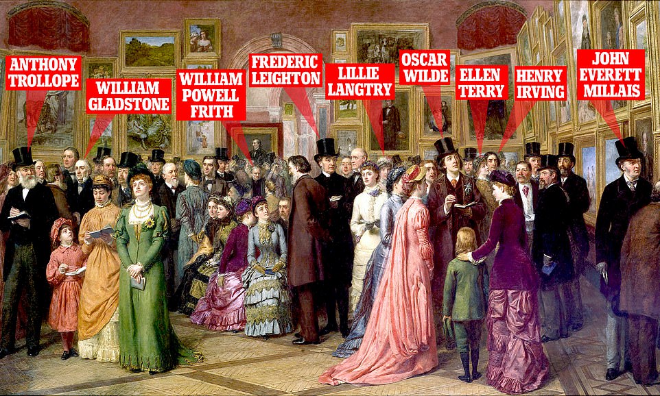 一千万英镑的艺术宝藏，描绘了19世纪80年代社会的非凡景象