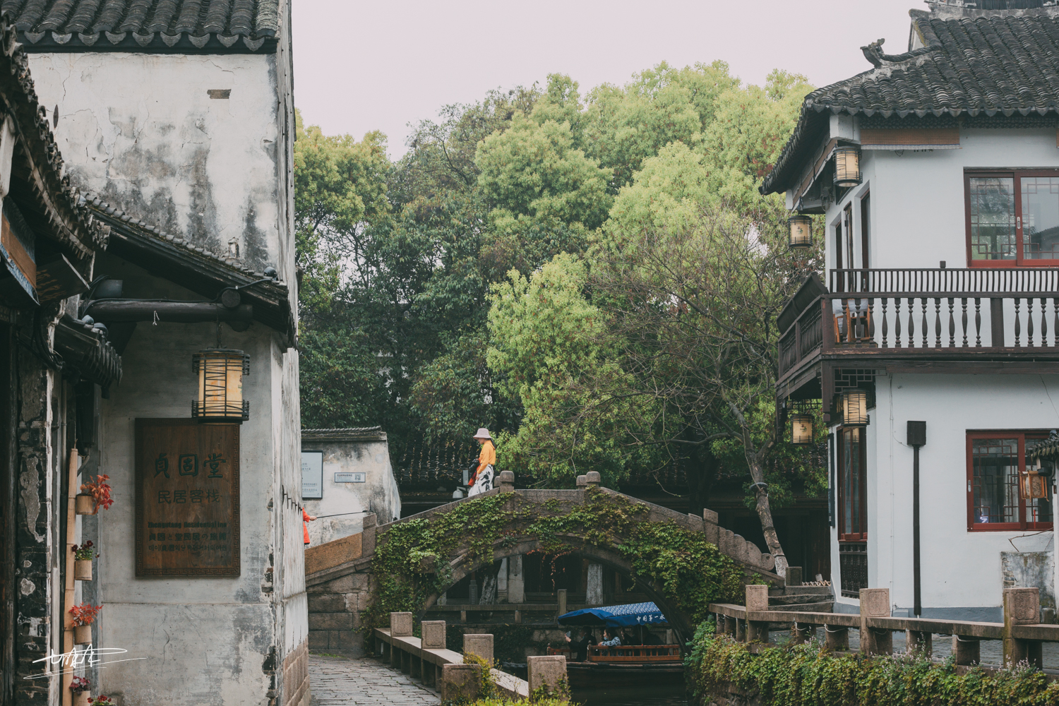梦里水乡乌镇周庄风景视频,周庄版梦里水乡