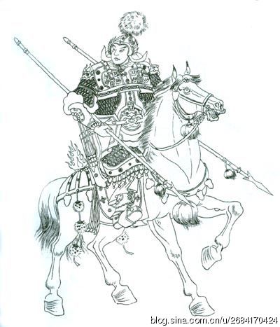 水浒人物绘画天罡,水浒三十六天罡星素描人物图