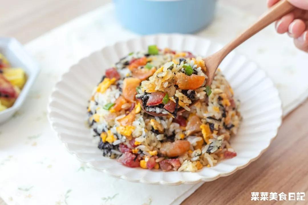 潮汕蛋炒饭的正宗做法,蛋炒饭回锅老干妈