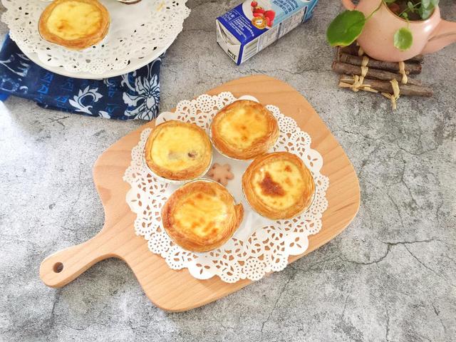 自己动手做蛋挞滑嫩酥脆美味可口,蛋挞的蛋液怎么做最好吃