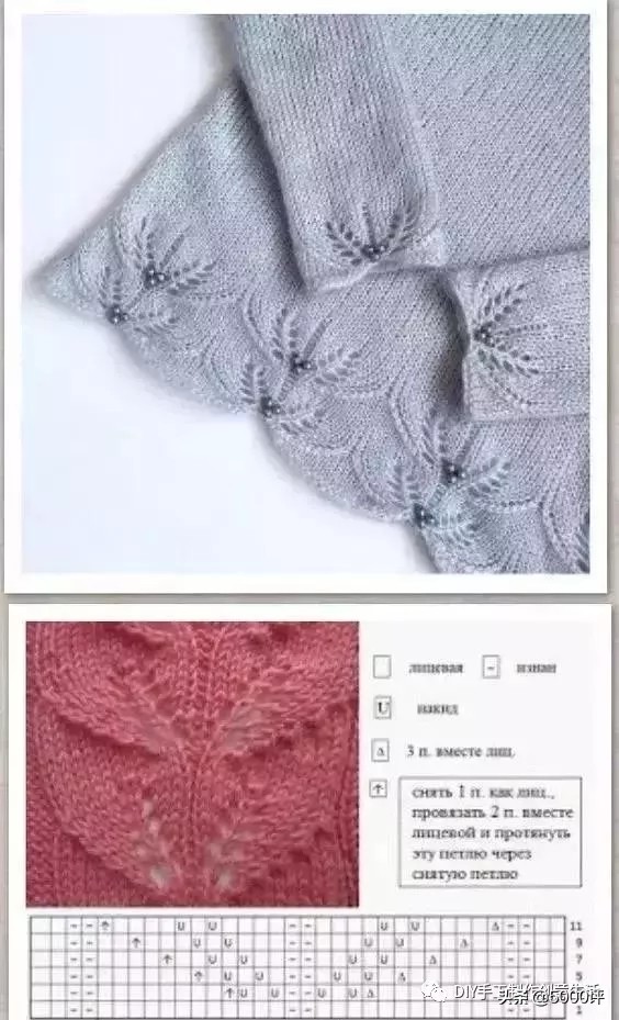 几款漂亮的棒针花样值得收藏,各种简单实用的棒针花样集锦