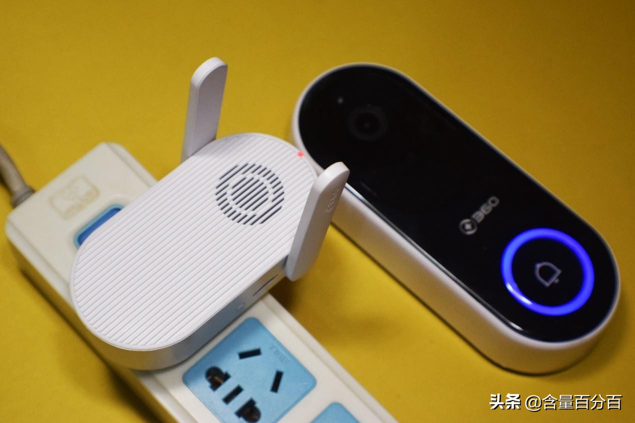 360猫眼门铃信号基站拆解,智能门铃和智能猫眼评测