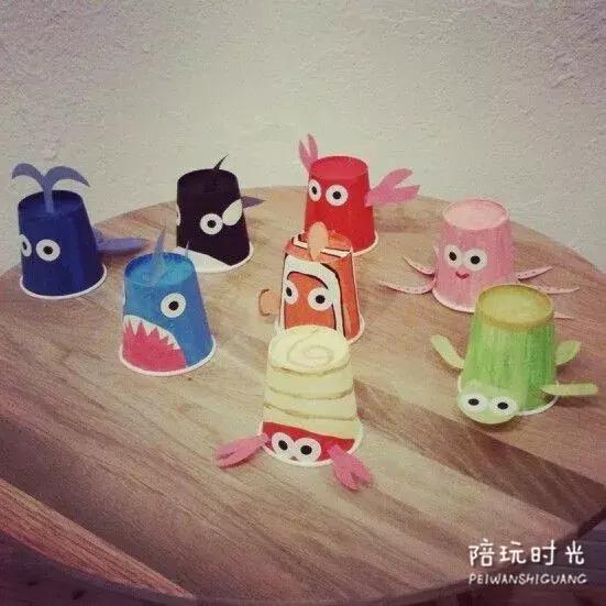 幼儿园一次性纸杯可以做哪些东西,纸杯小创意