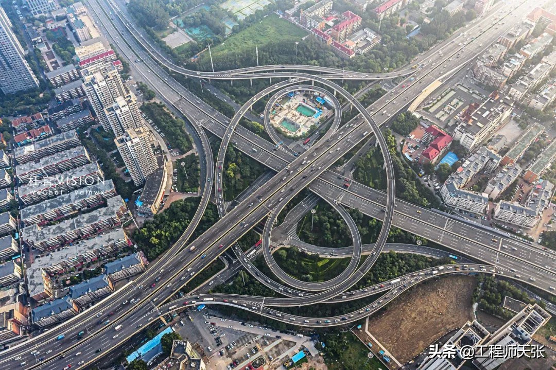 全天津最难的立交桥,天津最大立交桥