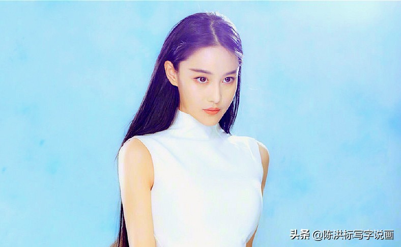 张馨予曝画国画全过程,张馨予最漂亮的一幅中国画