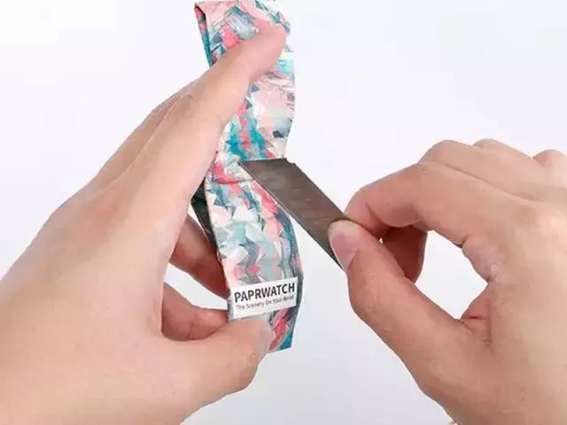 用纸做手表好用吗,没想到纸居然能做到如此坚硬