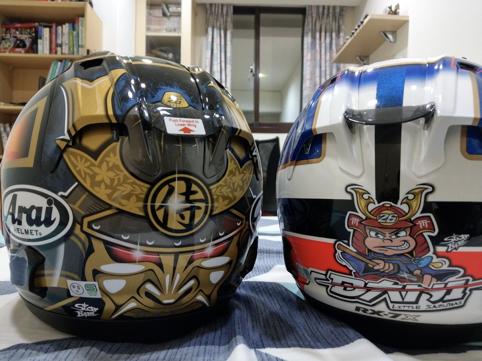 rx7x是街盔还是赛盔,arairx-7x头盔带刀侍卫拆箱