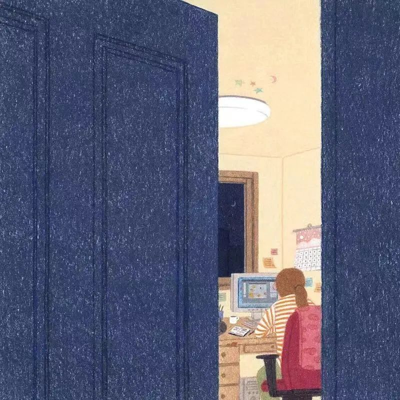 韩国插画家young,韩国插画师leekyuyoung暖心作品