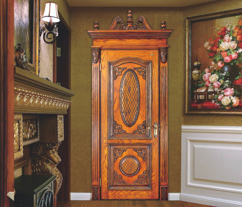 法式浪漫风格木门值得选购,房子装修木门选哪种好