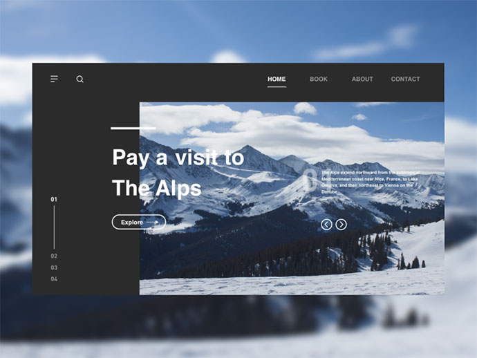 30款国外app的ui设计界面作品,旅游appui设计