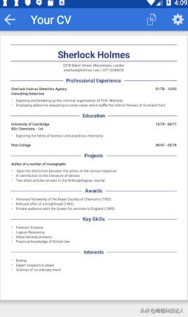 一份最基本的简历生成器,什么软件可以自动生成简历