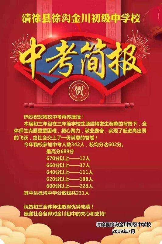 从中考喜报看不一样的太原初中（二）