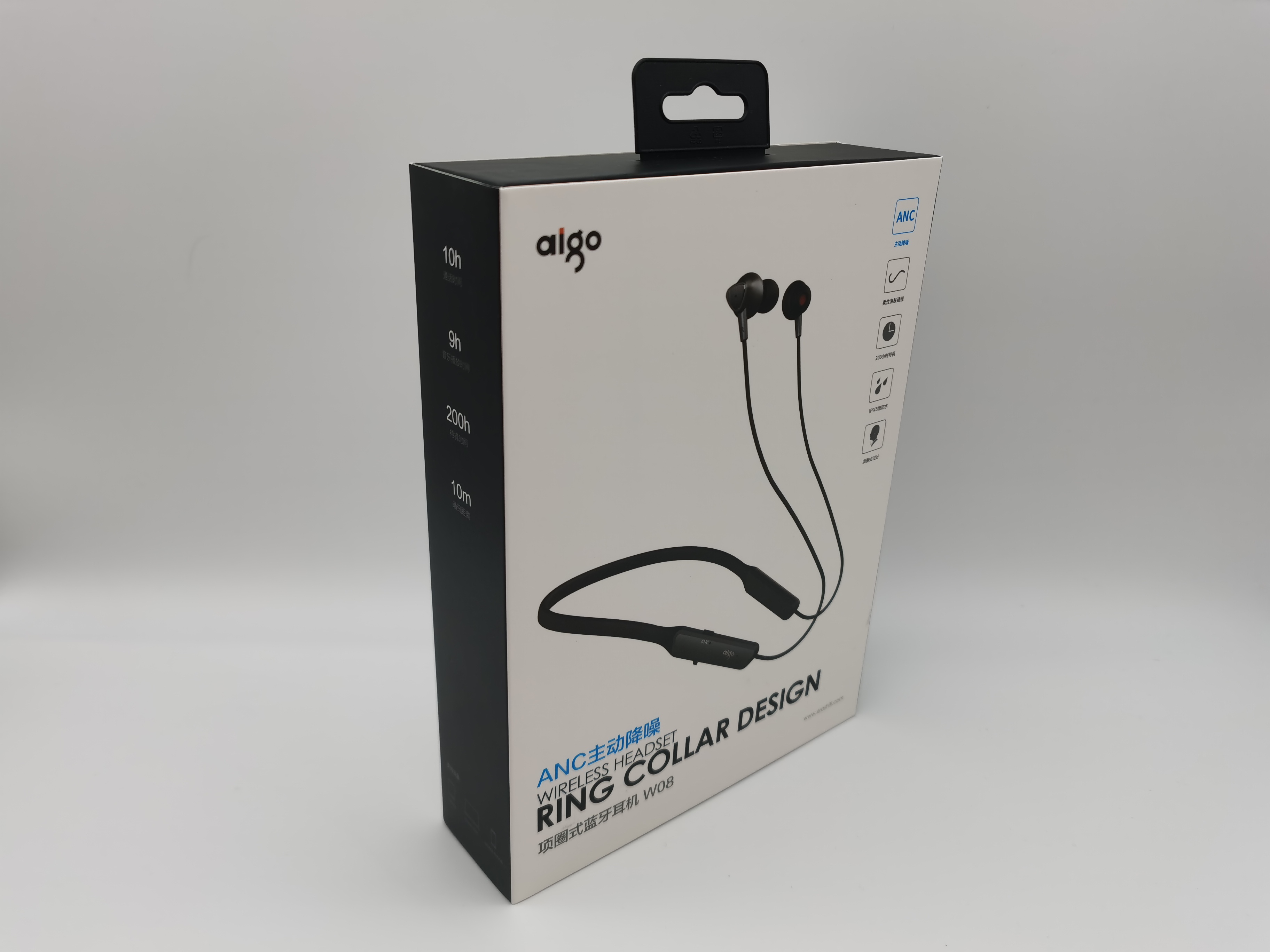 爱国者蓝牙耳机w08降噪怎么开,爱国者aigow08