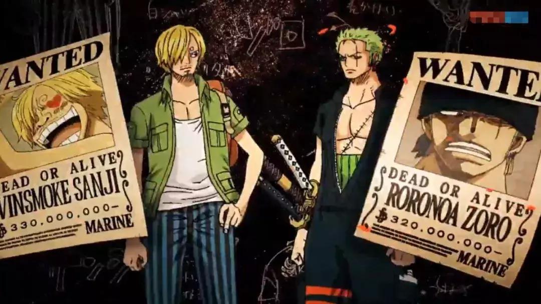 草帽海贼团最新悬赏金,草帽海贼团山治两年后的变化