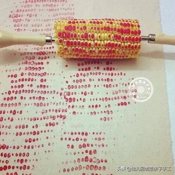 幼儿创意美术花瓣拓印,如何创作一幅优秀的蔬果拓印画