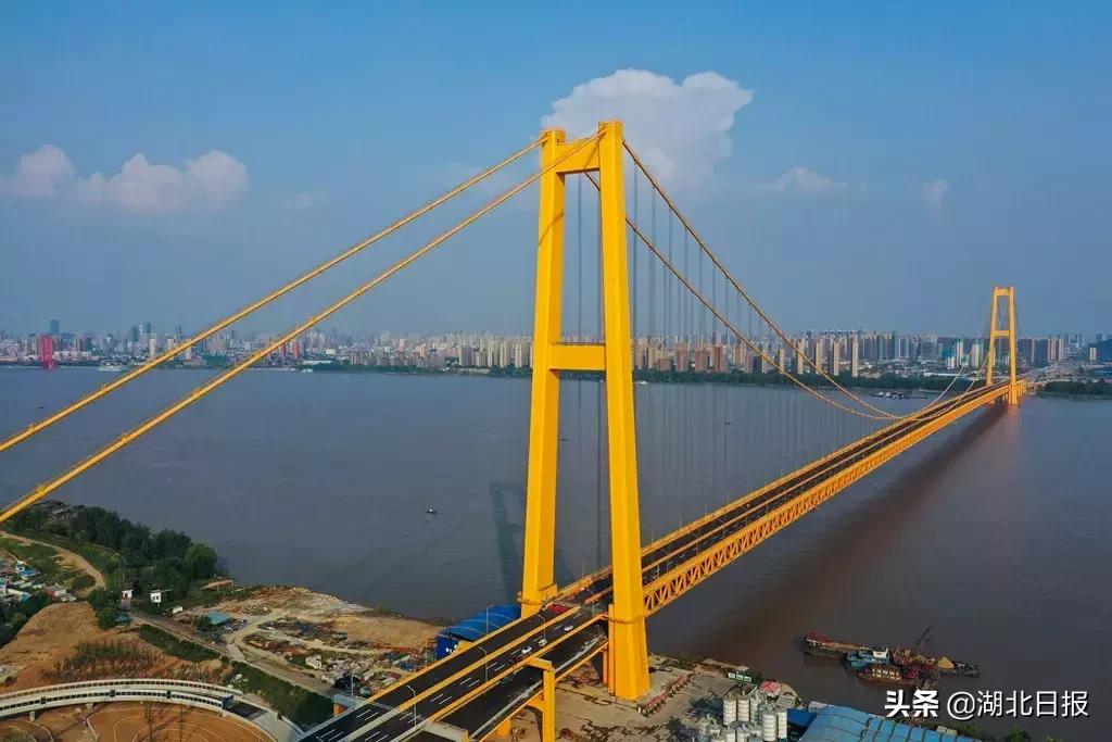 湖北各市长江大桥数量,湖北最大长江大桥图