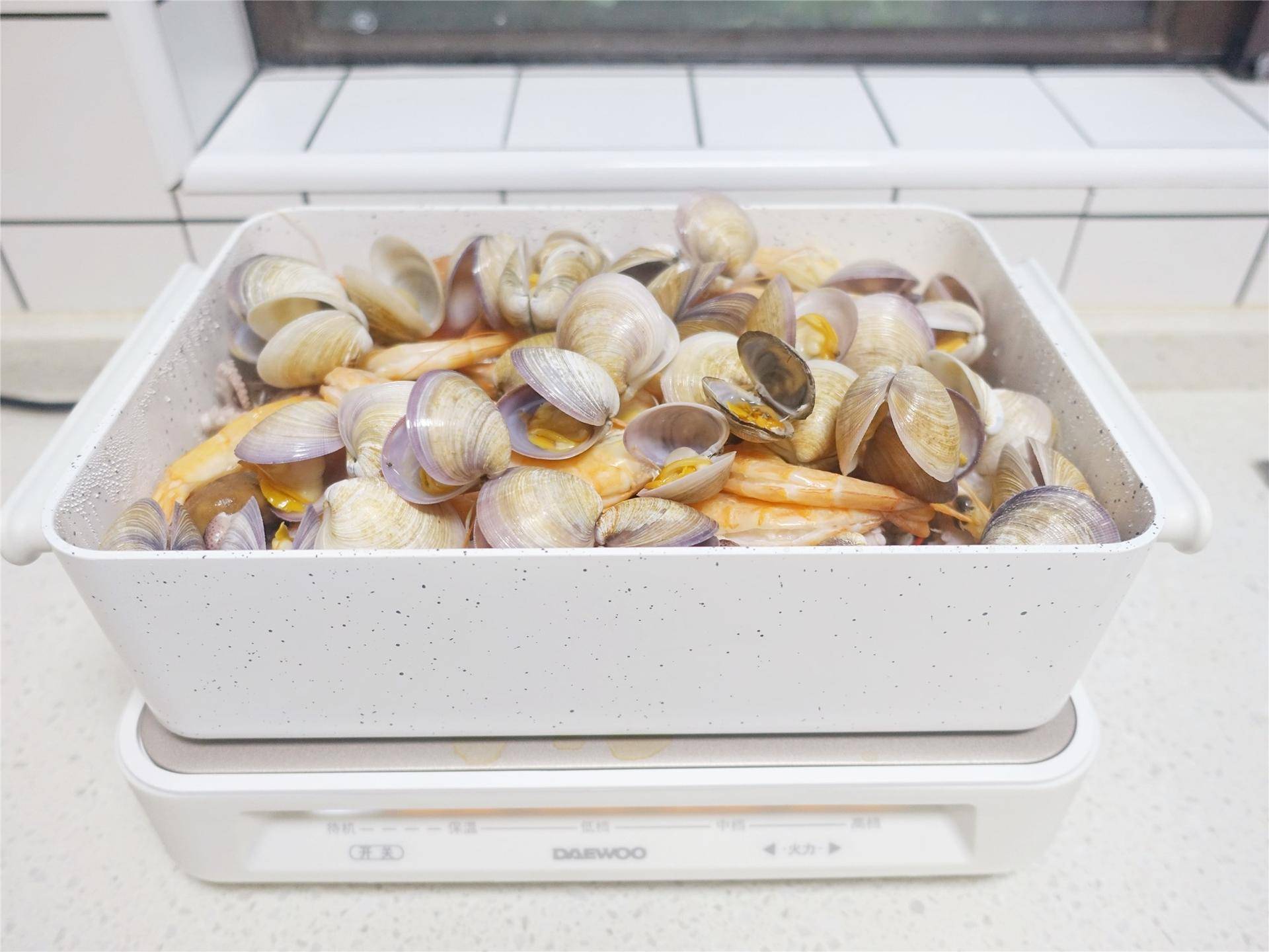 大宇料理锅测评,大宇daewoo聚嗨锅料理盘