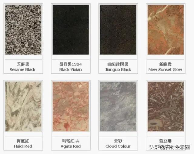 石材加工产业图谱,最新全国石材分布图